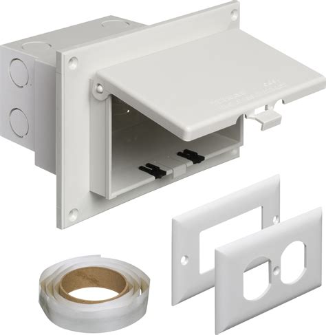 arlington outdoor electrical boxes|Arlington recessed outlet box.